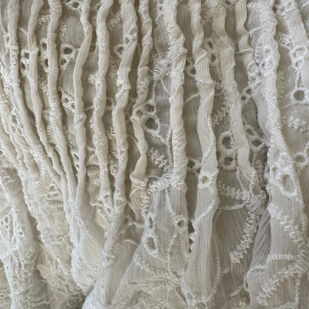 Free People Cream Lace Skirt - Picture 3 of 8